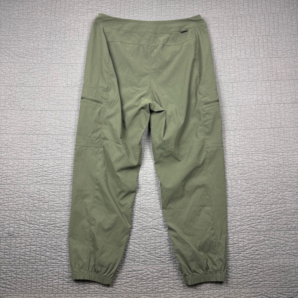 Mountain Hardwear Dynama High Rise Utility Jogger Pants Womens Large Cargo Green - Picture 4 of 12
